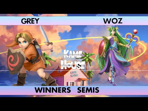 4o4 Kame House MIDLEVEL SLUMS 25 - Grey (Young Link) vs GUMP2| Woz (Palutena) - Winners Semi-Final