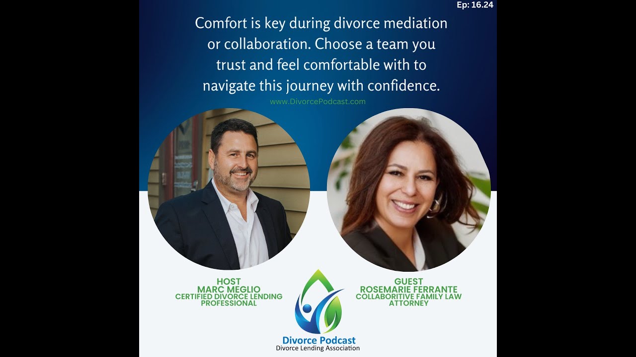 EP: 16.24 - Marc Meglio, CDLP® with Collaborative Family Law Attorney, Rosemarie Ferrante