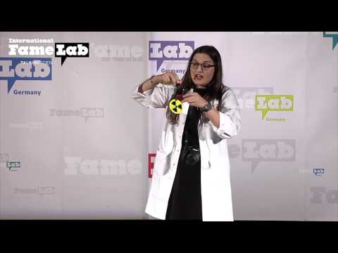 FameLab 2014 - Karina Pombo-Garcia im Finale