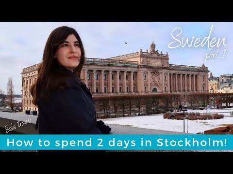 2 Days in Stockholm, Sweden — Gamla Stan, Vasa Museum, & Vikings! | Solo Travel Vlog