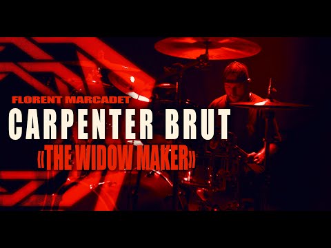 Florent Marcadet - Carpenter Brut "The Widow Maker" - Drum Playthrough