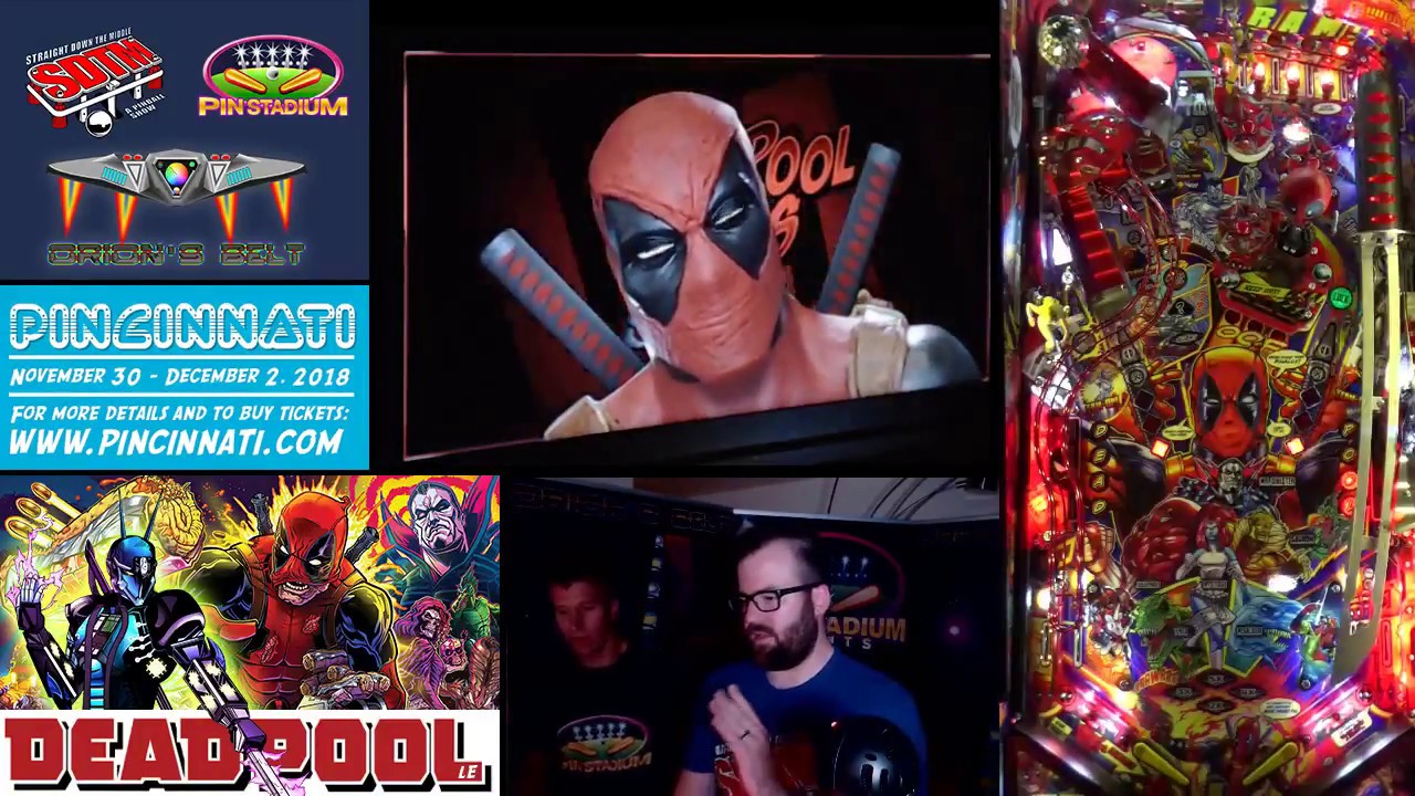 SDTM Product Gameplay: Pin Stadium Orion's Belt on Deadpool LE