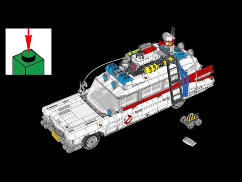 LEGO Creator Expert 10274, Ghostbusters ECTO-1 - building instructions