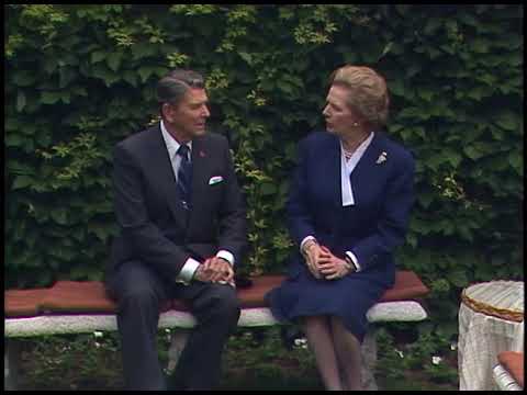 President Reagan's Bilateral Meeting with Prime Minister Margaret Thatcher on June 9, 1987