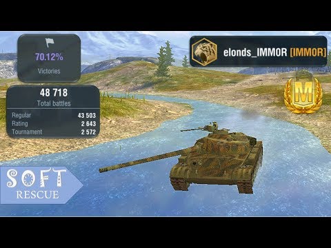 Obj.140: 6900 Damage , 5 Frags (1vs3) - WOT BLITZ -