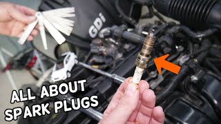 HYUNDAI SANTA FE SPARK PLUGS REPLACEMENT, SPARK PLUG GAP, SPARK PLUGS TORQUE SPECS