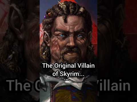 The Original Villain of Skyrim... #skyrim #tes #lore #oblivion #bethesda #theelderscrolls