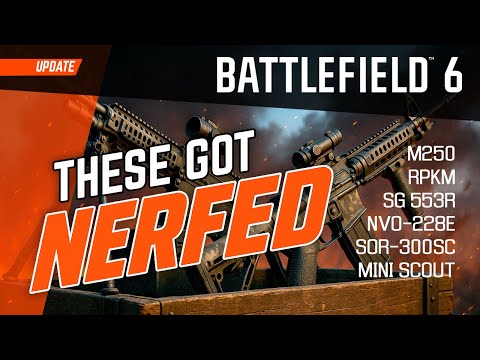 Battlefield 6 Update 1.1.3.0 | All Weapon Nerfs & Recoil Changes