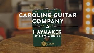 Video thumbnail for Caroline Guitar Company Haymaker Drive | Reverb Demo Video by Reverb