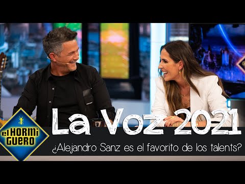Los coaches de La Voz debaten sobre si Alejandro Sanz es el favorito de los talents - El Hormiguero