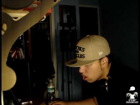 Ness Rhyme Working On a Track