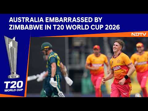 Australia Embarrassed By Zimbabwe In T20 World Cup 2026, Blow Super 8 Hopes