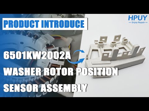 Replace HPUY 6501KW2002A 6501KW2002B Washer Motor Rotor Position Sensor Switch for LG Kenmore Washer