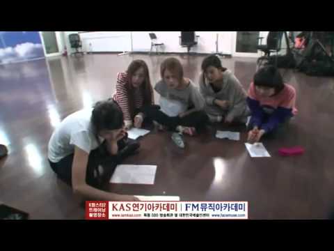 KPOPSTAR 2 - Behind the Scenes - The Best Team Practice