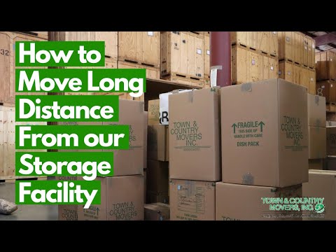 How to  Move Long Distance From Storage Facility
