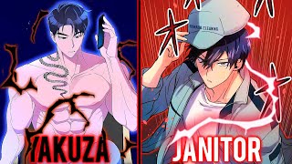 [1+2] Yakuza's Elite member Disguises as The new Janitor and Humbles the Delinquents
