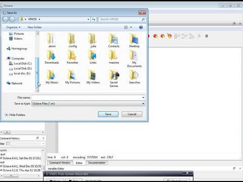 Introduction to user interface OF   GNU OCTAVE PROGRAMMING LANGUAGE