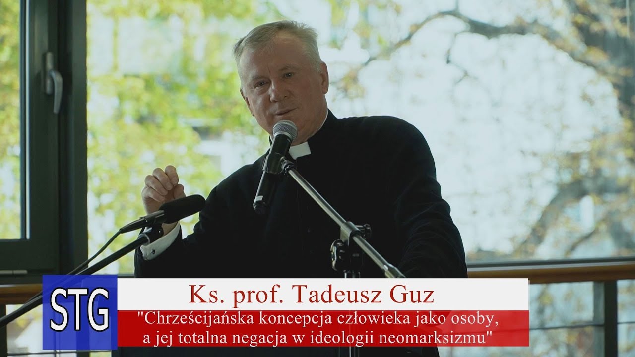Chrześcijańska koncepcja człowieka jako osoby – ks. prof. Tadeusz Guz