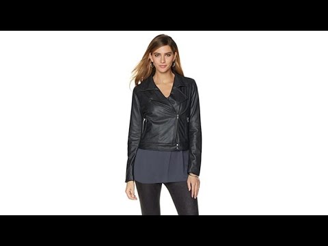 LYSSE Belfast Washable Moto Jacket