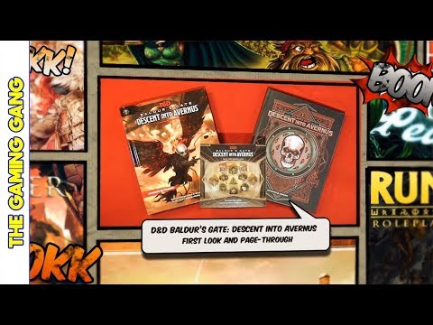 D&D Baldur's Gate: Descent Into Avernus - First Look and Page-Through