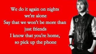 David Guetta - Blame It On Love (feat. Madison Beer) Lyrics