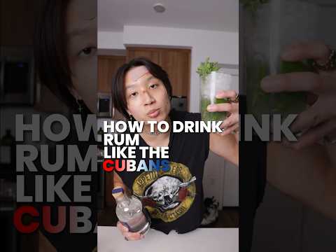 How To Drink Rum Like The Cubans #rum #cocktails #bartender #bartending #mixology #barchemistry