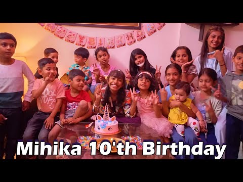 Mihika ka birthday celebration
