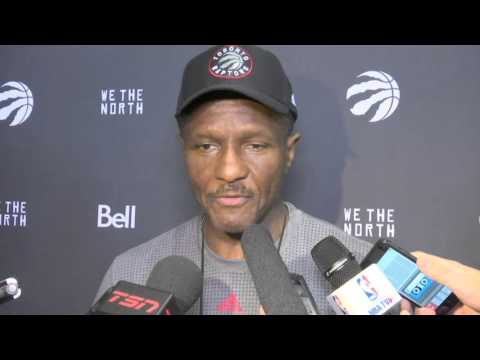Raptors Training Camp: Dwane Casey - October 3, 2015