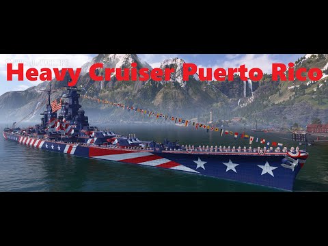 World of Warships | Heavy Cruiser Puerto Rico