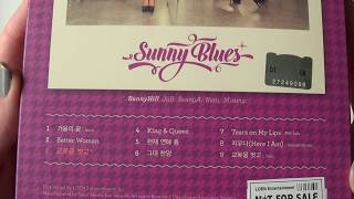 Unboxing Sunny Hill 써니힐 1st Studio Album Sunny Blues Part B