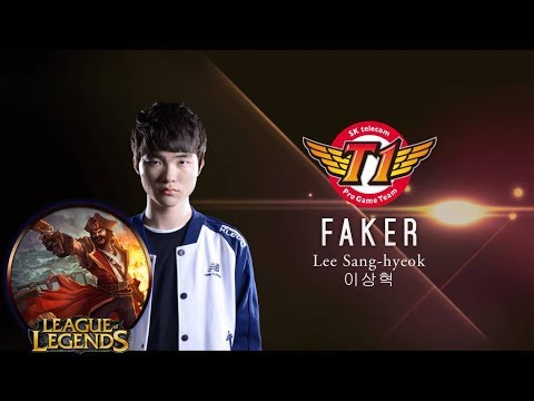 Faker stream GangPlank vs Jayce, Dec 27, 2017