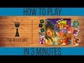 How to Play King of Tokyo in 3 Minutes - The Rules Girl
