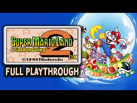 Super Mario Land 2: 6 Golden Coins DX - Complete Playthrough