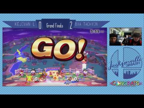 Jax Smash Weekly 5/18/17 - BxA Tachyon(Pikachu) Vs KeJovan(Bowser/Lucina/Mario) - Wii U Grand Finals