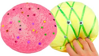 Sticky & Satisfying Slime ASMR / Slime relajante video