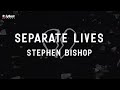 Stephen Bishop - Separate Lives (Official Lyric Video)