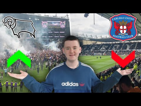 DERBY SEAL PROMOTION ON FINAL DAY! | Derby vs Carlisle Vlog