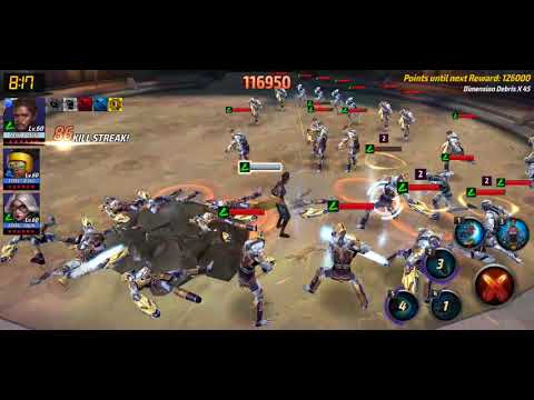 T2 Shuri Vs Normal Alliance Battle [No HP Lost] - Marvel Future Fight