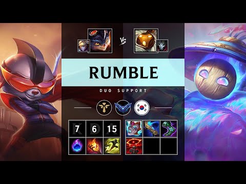 Rumble Support vs Bard - KR Diamond Patch 25.12