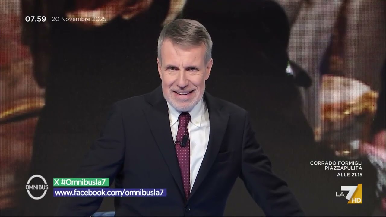 Colle buone, Gerardo Greco introduce la puntata del 20 novembre