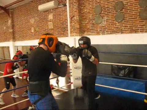 Jose Yebes Vs Guido Pitto  Guanteo Boxeo En Club Deportivo José Valenciano 21-10-2013