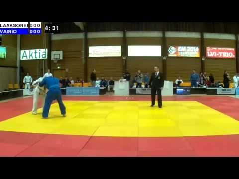 Judon SM 2014: M-100: LAAKSONEN - VAINIO