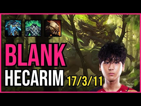 BLANK - HECARIM vs TALIYAH Jungle - KR Diamond - Patch 11.5