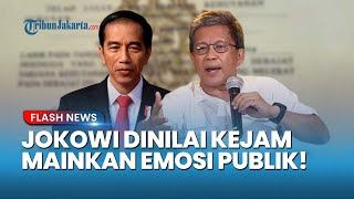 Gibran Disinggung! Jokowi Dinilai Sengaja Mainkan Emosi Publik soal Ijazahnya, Rocky Gerung: Kejam!