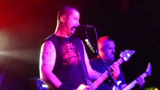 Xentrix-Black Embrace, Red Mist (new song), No Compromise, Manchester, England, 3-10-15