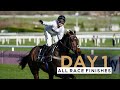 ALL RACE FINISHES FROM DAY 1 OF THE CHELTENHAM FESTIVAL 2023