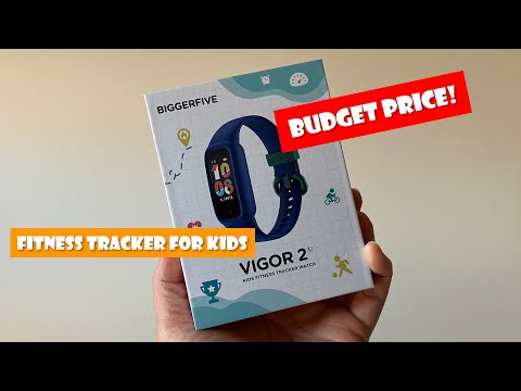 BiggerFive Vigor 2 L / Cheap Fitness Tracker For Kids | Unboxing & Setup