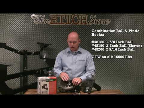 Combination Pintle & Ball Mounts
