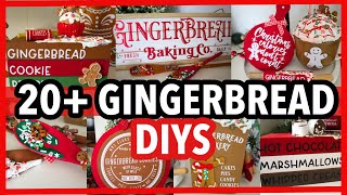 20+ Gingerbread Dollar Tree Christmas DIYs | Easy and CHEAP DIY Crafts 2025
