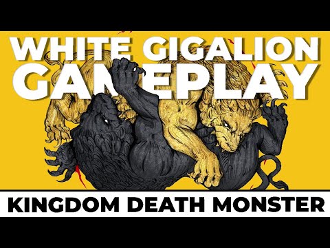 The White Gigalion - Kingdom Death: Vignette of Death - 3p Gameplay